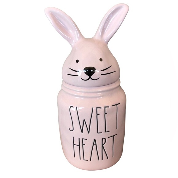 💙 Rae Dunn SWEET HEART canister NEW - Picture 1 of 10